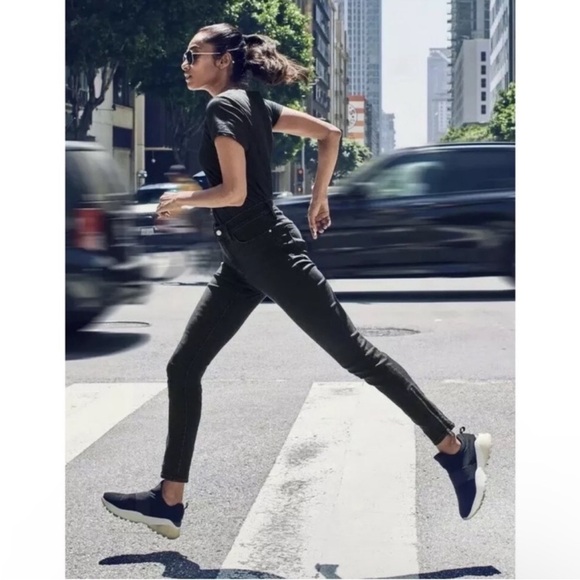 Athleta Sculptek Ultra Skinny Zip Jean Carbon Wash Size 2 - Picture 6 of 14